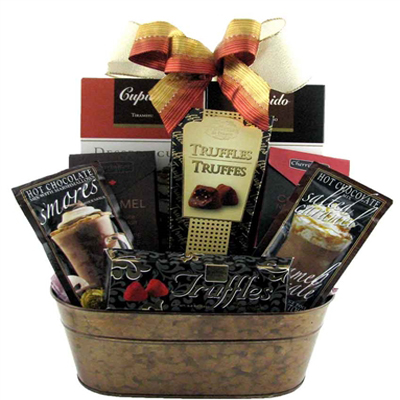 سبد شکلات لوکس GODIVA-ارسال هدیه به کانادا